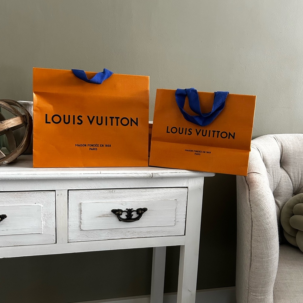 Louis Vuitton Paper Bags Bundle